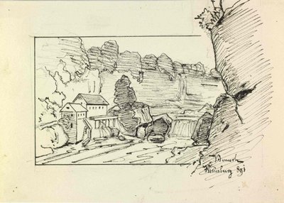 Mill on Kokra by Ladislav Benesch